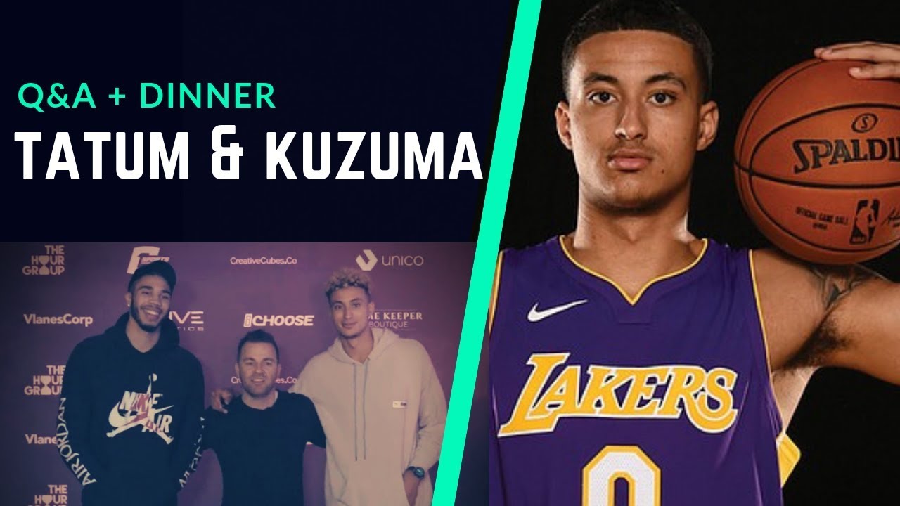 Q&A Dinner With Jayson Tatum + Kyle Kuzma