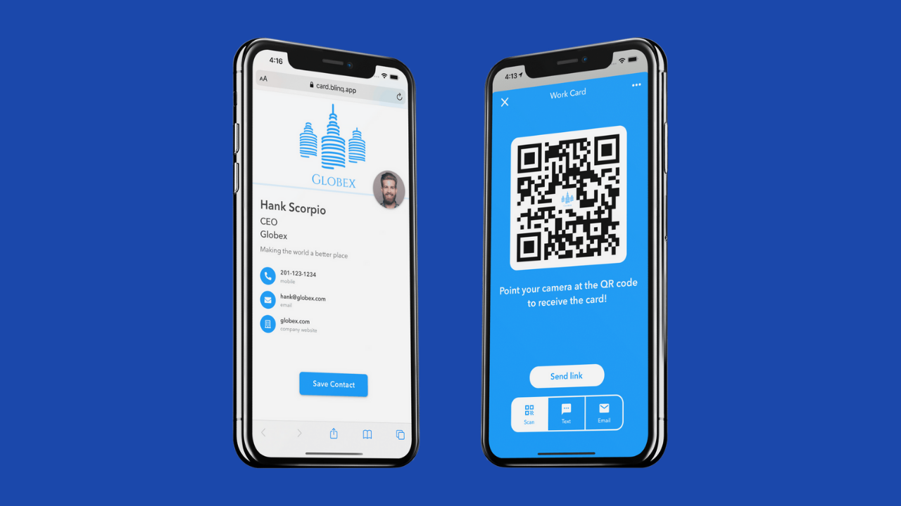 Blinq – Your Digital Business Cards