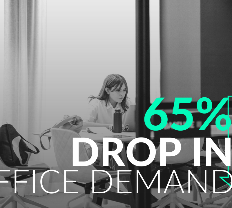 Evolution of Office Space - 65% Reduction in Demand