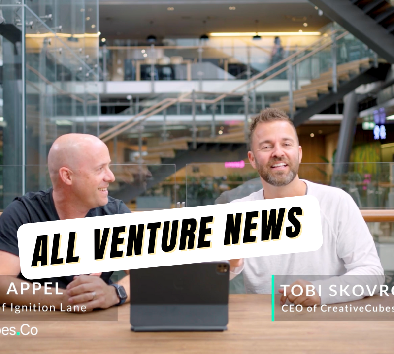 Gavin Appel Tobi Skovron talk venture and startup news