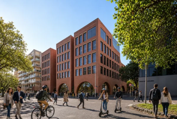 flexible workspace landlords Australia commercial office building with integrated workplace experience