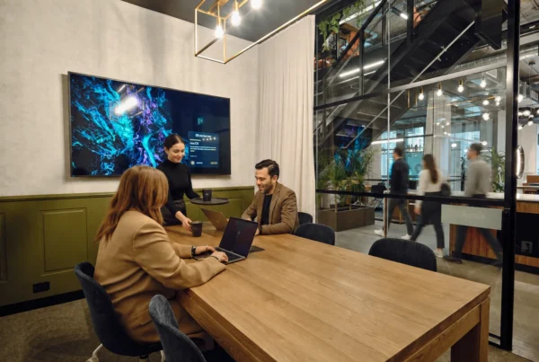 enterprise flexible workspace Australia with private offices meeting rooms and professional team areas at CreativeCubes.Co