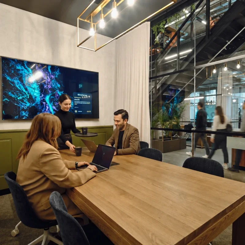 enterprise flexible workspace Australia with private offices meeting rooms and professional team areas at CreativeCubes.Co