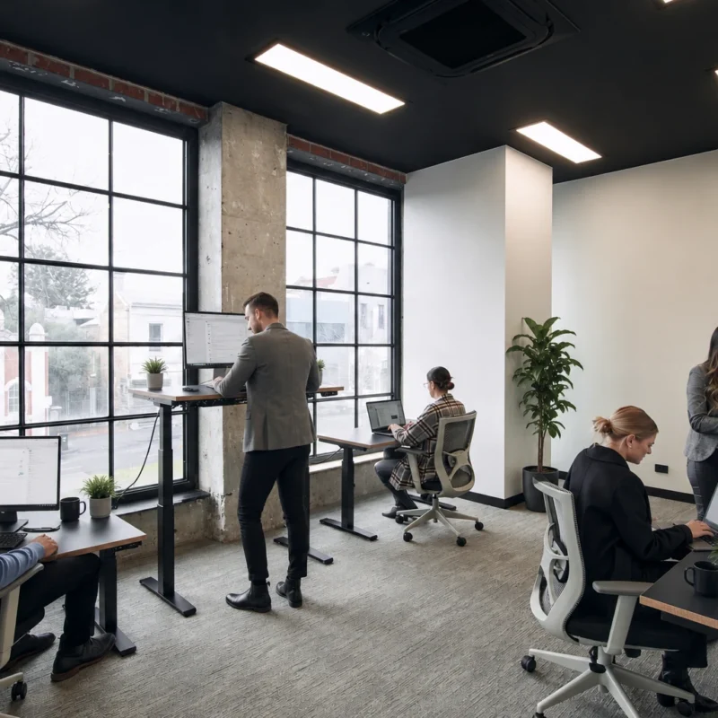 Serviced private office for professional firms with meeting rooms and reception support