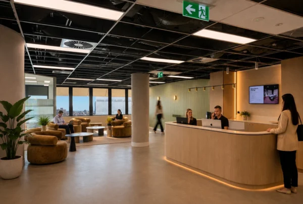 Freelancer working productively in a CreativeCubes.Co coworking space in Australia 9 Productivity Benefits of Coworking for Freelancers