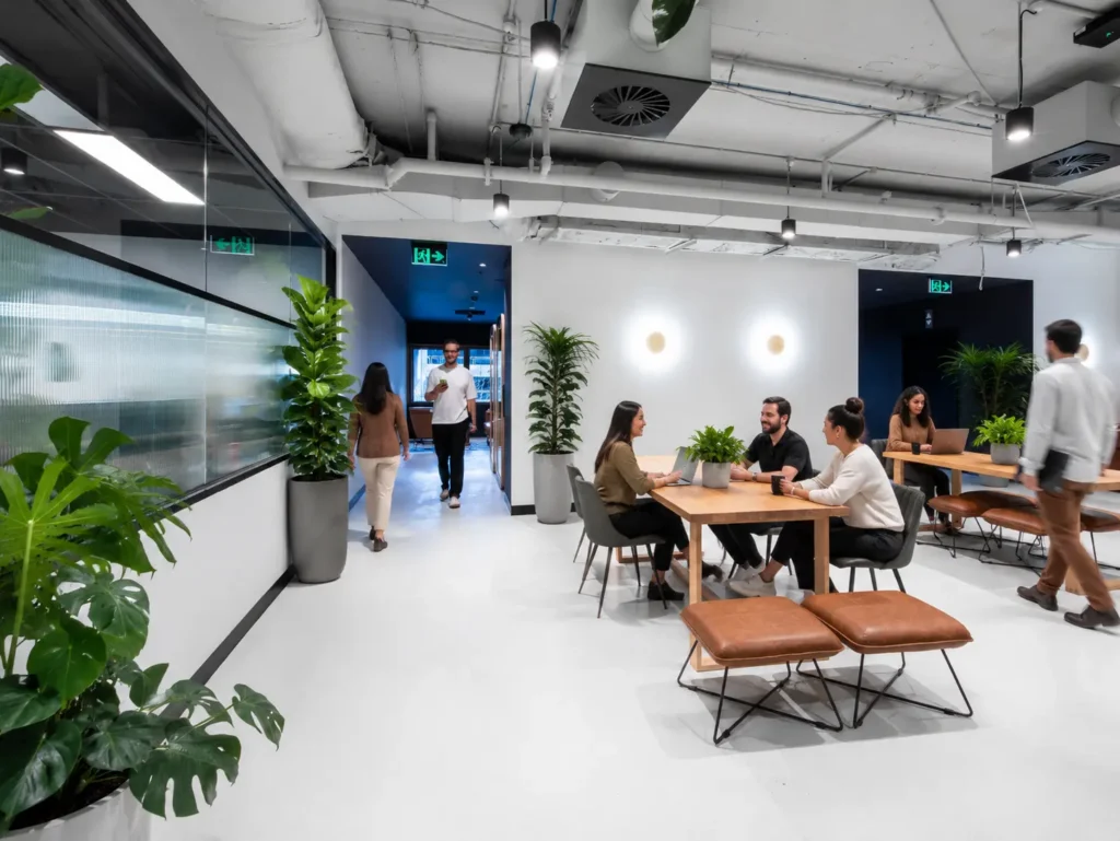Small business owners and freelancers comparing coworking spaces in Australia at CreativeCubes.Co