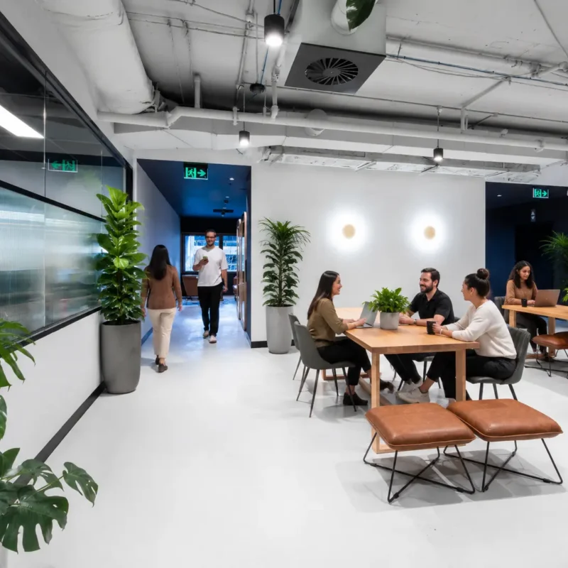 Small business owners and freelancers comparing coworking spaces in Australia at CreativeCubes.Co