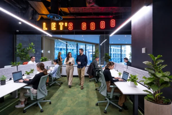 Australian SME owners and freelancers working in a CreativeCubes.Co coworking space